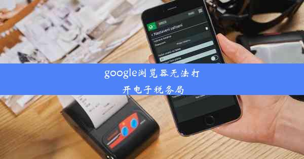 google浏览器无法打开电子税务局