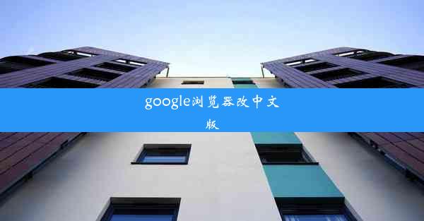 google浏览器改中文版