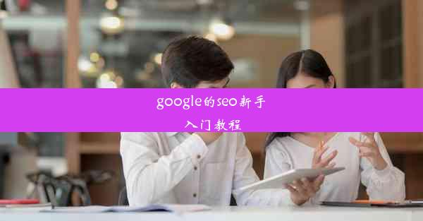 google的seo新手入门教程