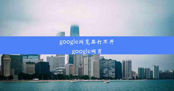 google浏览器打不开google网页