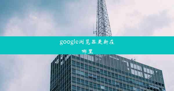 google浏览器更新在哪里