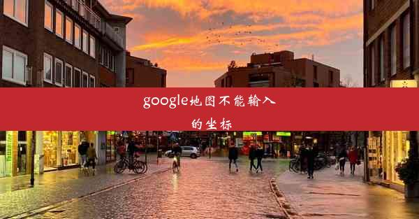 google地图不能输入的坐标