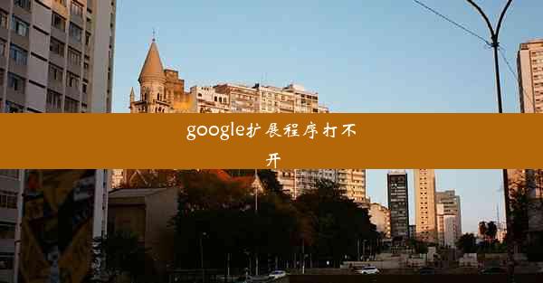 google扩展程序打不开