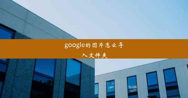 google的图片怎么导入文件夹