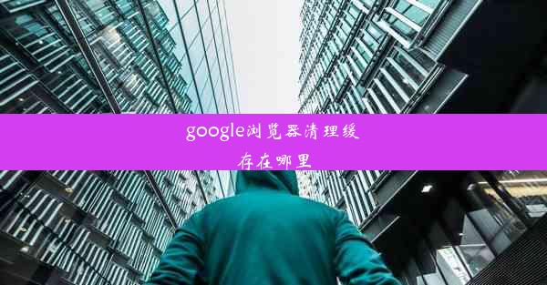 google浏览器清理缓存在哪里