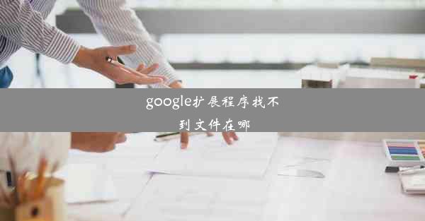 google扩展程序找不到文件在哪