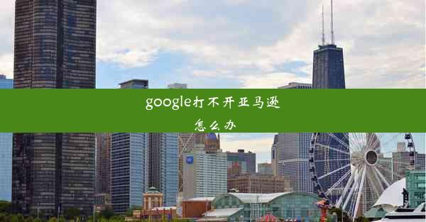 google打不开亚马逊怎么办