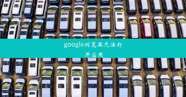 google浏览器无法打开应用