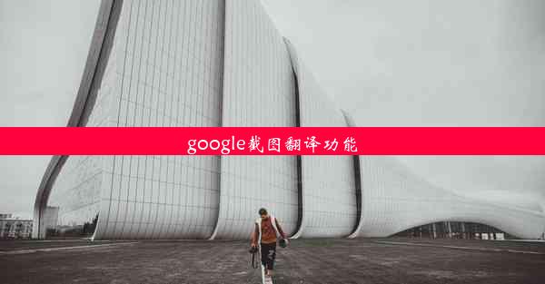 google截图翻译功能