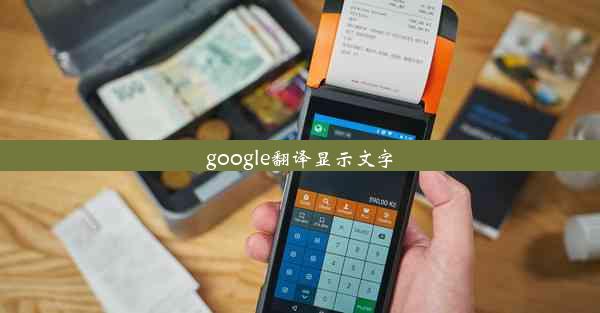 google翻译显示文字