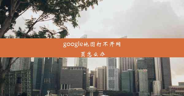 google地图打不开网页怎么办