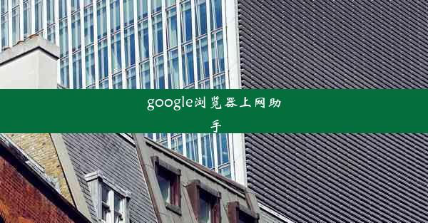 google浏览器上网助手