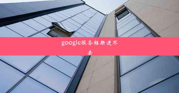 google服务框架进不去