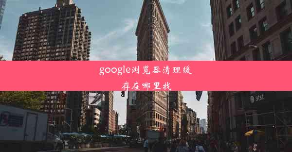 google浏览器清理缓存在哪里找