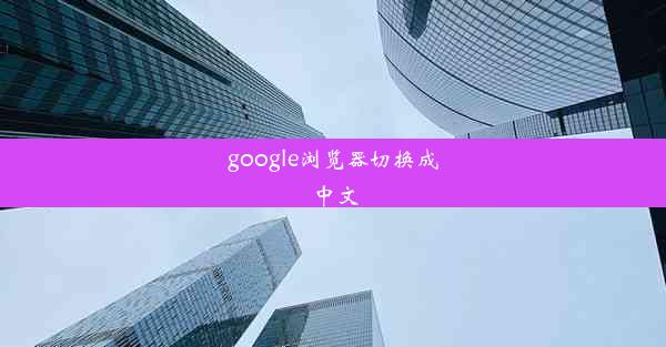 google浏览器切换成中文