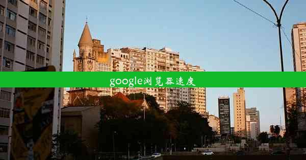 google浏览器速度