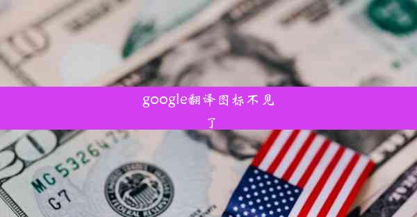 google翻译图标不见了