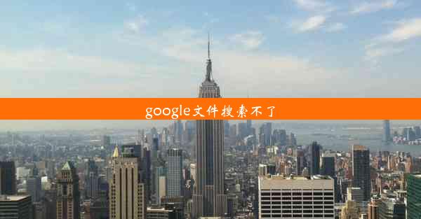 google文件搜索不了