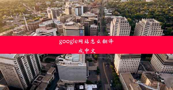 google网站怎么翻译成中文