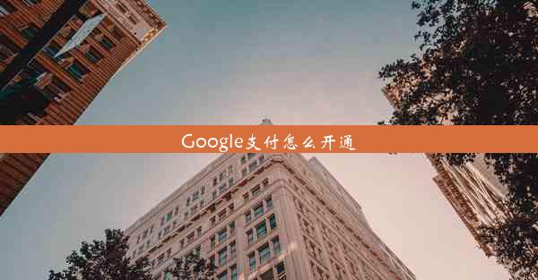 Google支付怎么开通