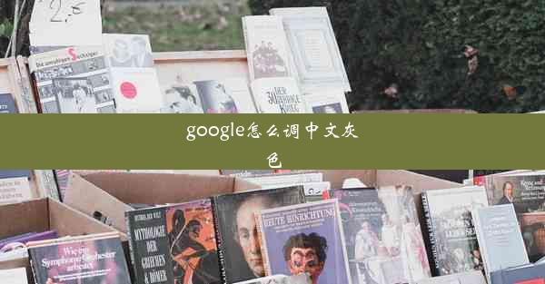 google怎么调中文灰色