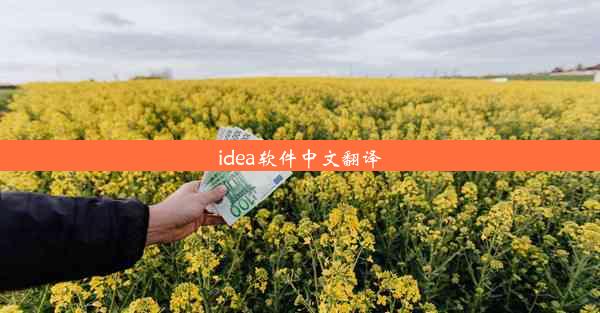 idea软件中文翻译