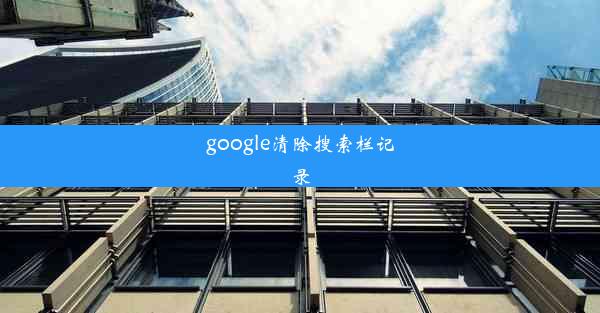 google清除搜索栏记录