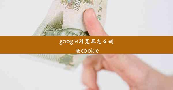 google浏览器怎么删除cookie