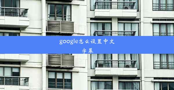 google怎么设置中文字幕