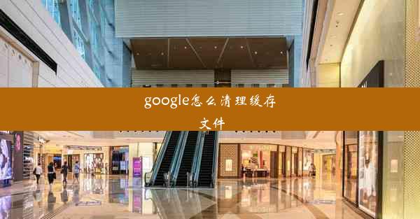 google怎么清理缓存文件