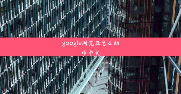 google浏览器怎么翻译中文