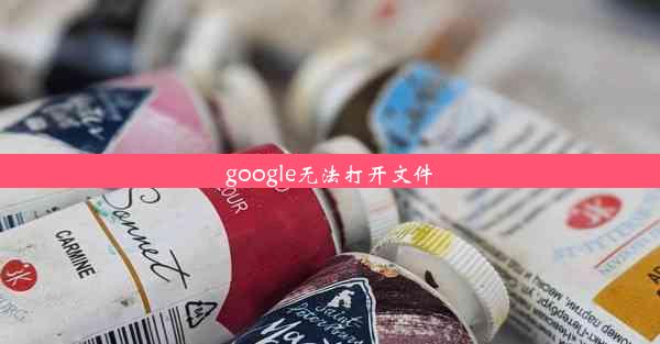 google无法打开文件