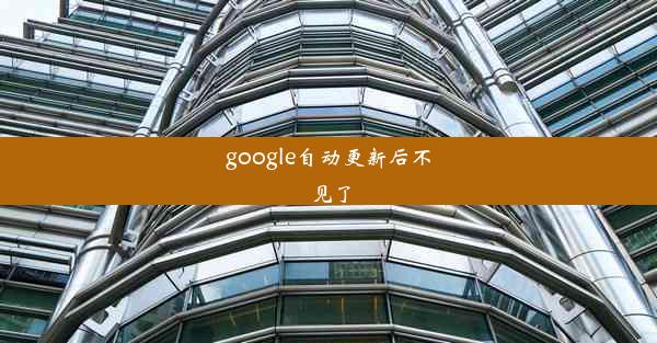 google自动更新后不见了