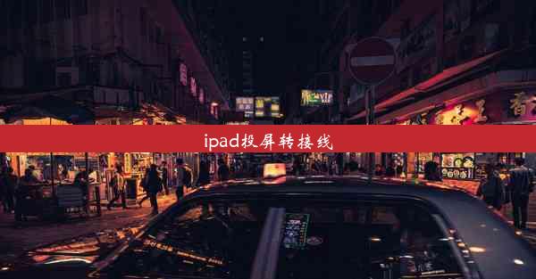 ipad投屏转接线