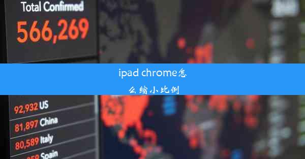 ipad chrome怎么缩小比例