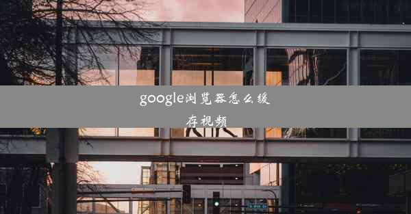 google浏览器怎么缓存视频