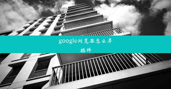 google浏览器怎么弄插件