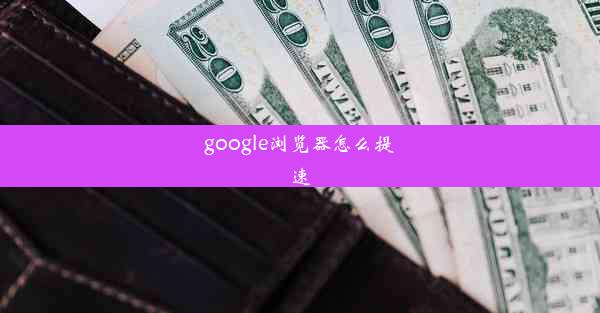 google浏览器怎么提速