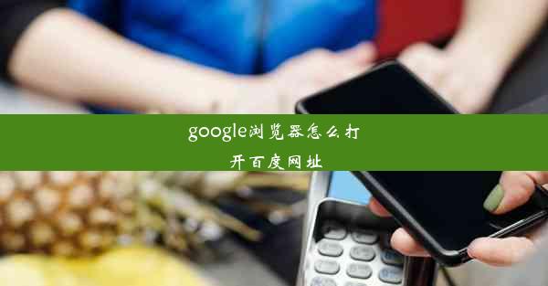 google浏览器怎么打开百度网址