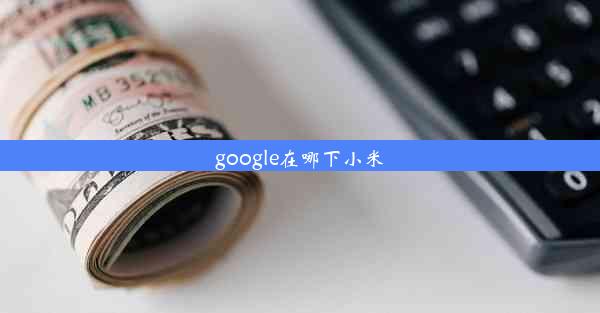 google在哪下小米