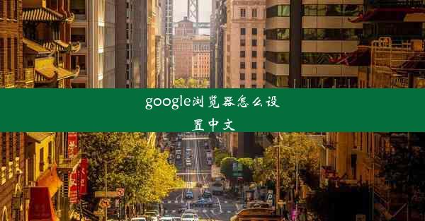 google浏览器怎么设置中文