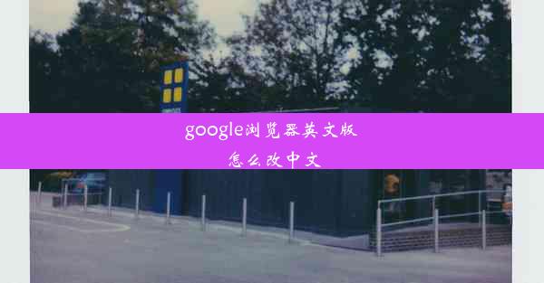 google浏览器英文版怎么改中文