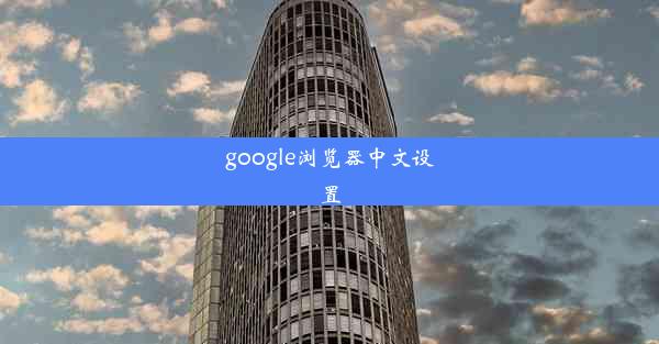 google浏览器中文设置